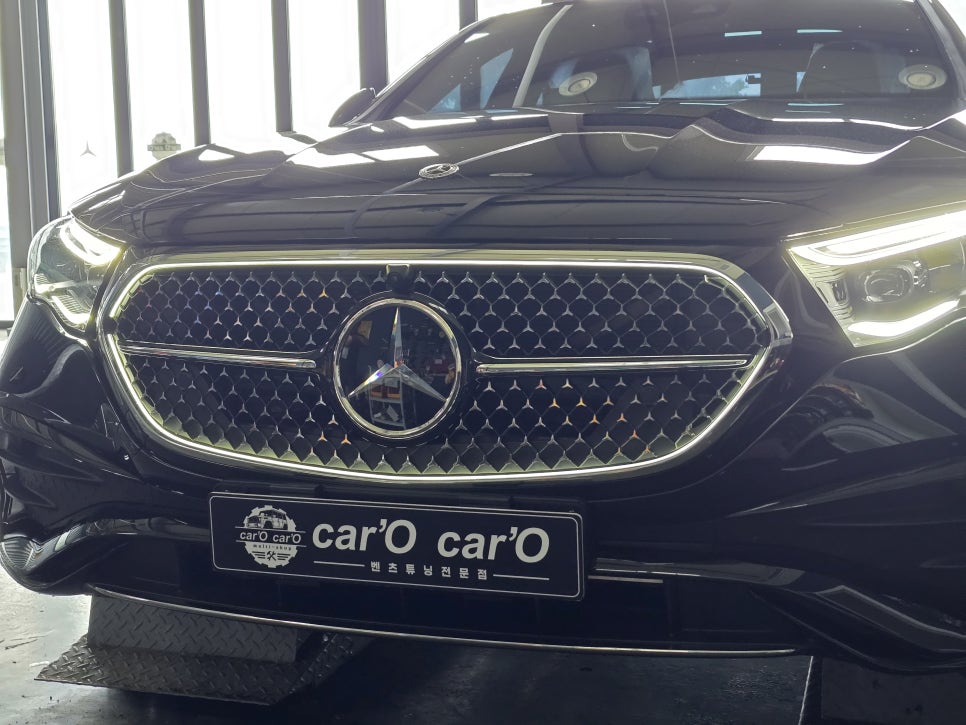 광주 벤츠 레트로핏 그릴 맛집] 벤츠 e300 - amg line 발광그릴   " 코닉 글로우 "