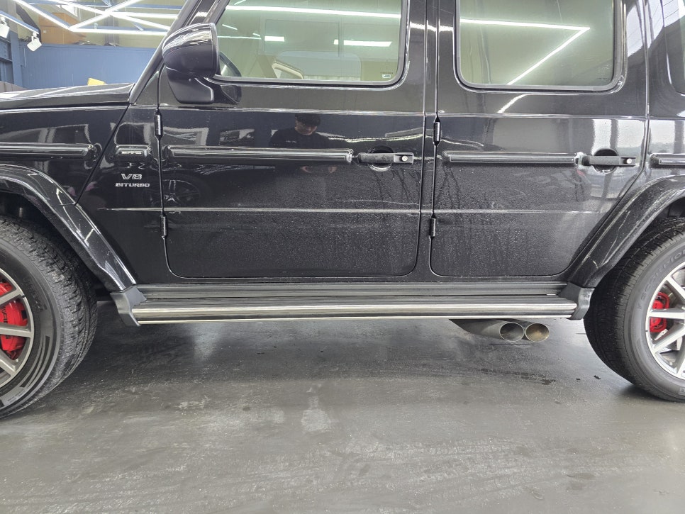 벤츠g63amg - 전동 사이드 스텝 시공은 필수죠 !!!