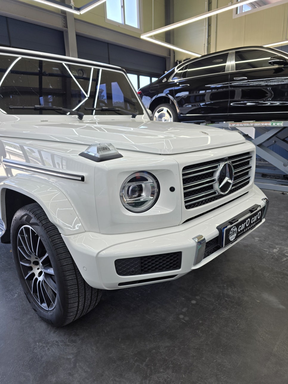벤츠 G400d - 63amg 세로 그릴 장착으로 드레스 업 !!