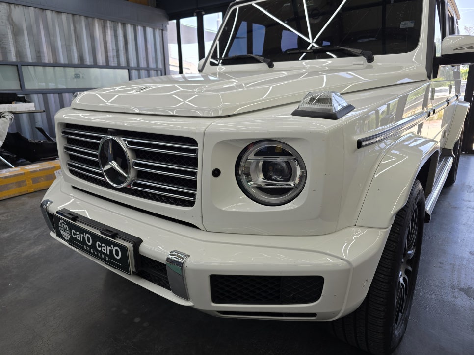 벤츠 G400d - 63amg 세로 그릴 장착으로 드레스 업 !!