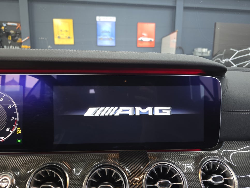 광주 벤츠 코딩 전문 업체 ] 벤츠e400 쿠페 - amg 계기판 코딩, 생활 코딩  " 편리한 벤츠생활 "