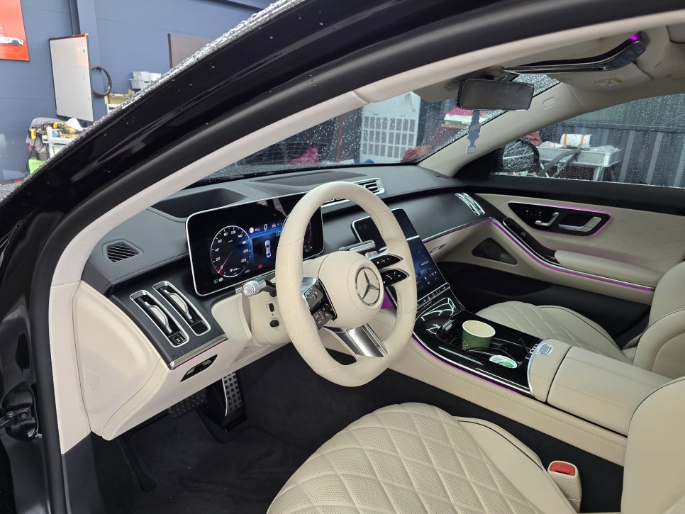 광주 벤츠 엠비언트 ] 벤츠 S400d -  액티브 엠비언트 & 4d부메스터 "  환상의 짝꿍 "
