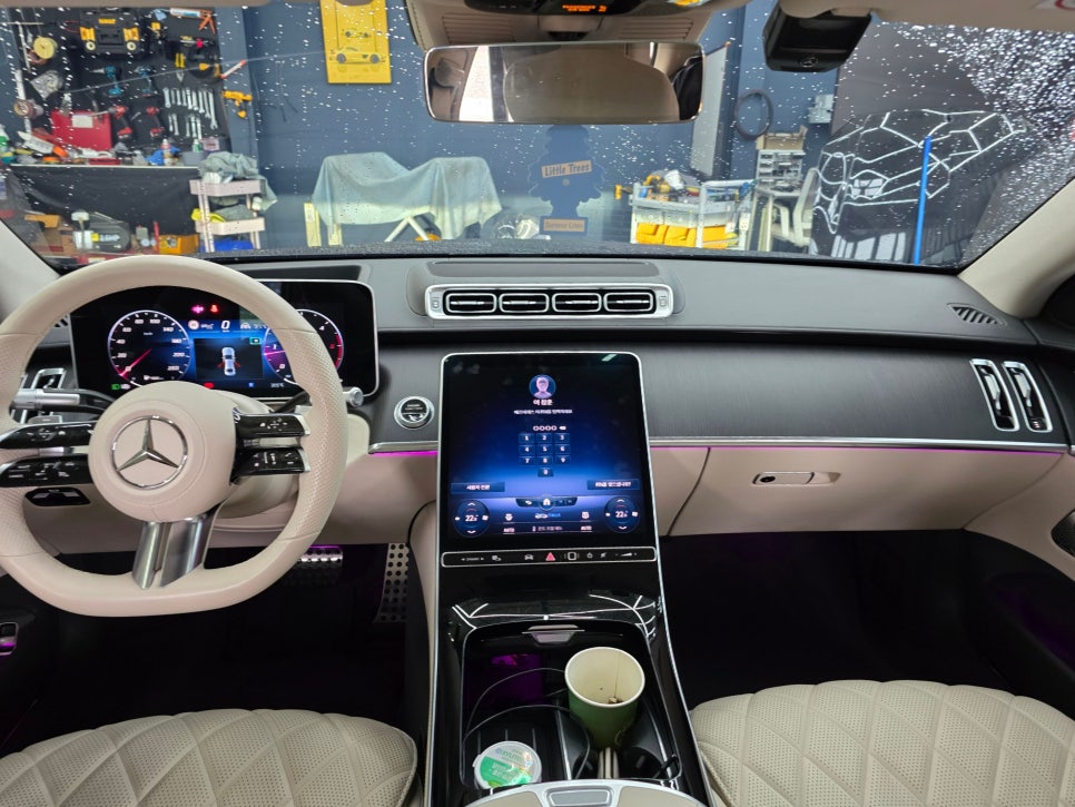 광주 벤츠 엠비언트 ] 벤츠 S400d -  액티브 엠비언트 & 4d부메스터 "  환상의 짝꿍 "