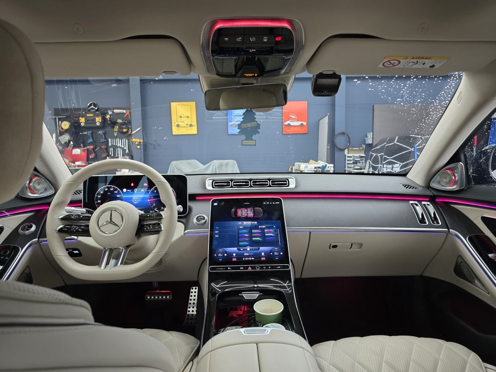 광주 벤츠 엠비언트 ] 벤츠 S400d -  액티브 엠비언트 & 4d부메스터 "  환상의 짝꿍 "