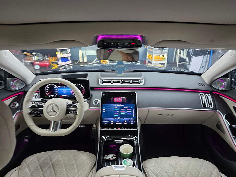 광주 벤츠 엠비언트 ] 벤츠 S400d -  액티브 엠비언트 & 4d부메스터 "  환상의 짝꿍 "