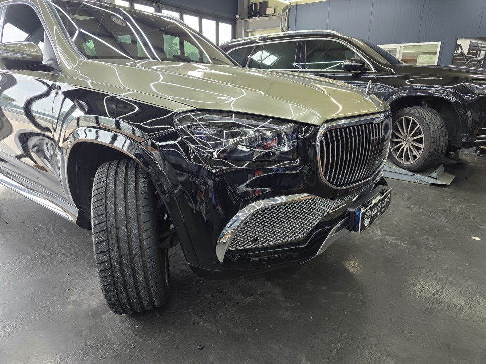 벤츠 gls600 마이바흐 - 후기형 컨버전 " 페리 전에서 페리 후로 업그레이드!! '