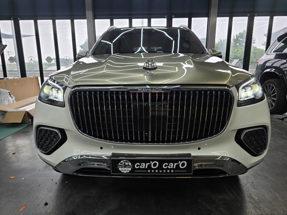 벤츠 gls600 마이바흐 - 후기형 컨버전 " 페리 전에서 페리 후로 업그레이드!! '
