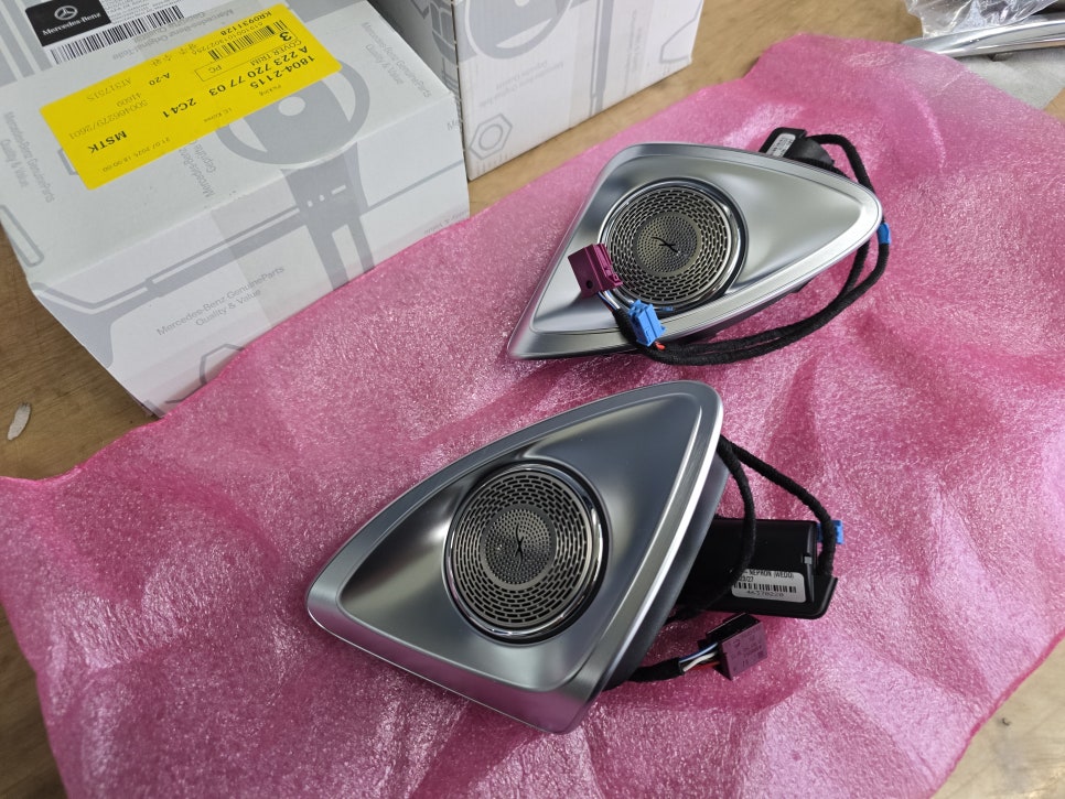 광주 벤츠 레트로핏 ] 벤츠 s350d - 정품 4d부메스터   " 100% 정품 시공, 믿을 수 있는 품질 보증 !! "