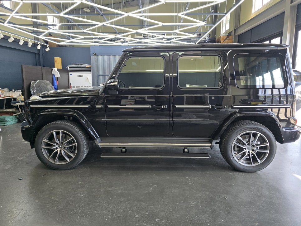 광주 벤츠레트로핏 ] 벤츠 G450d - 전동 발판 " 최고의 시공 "
