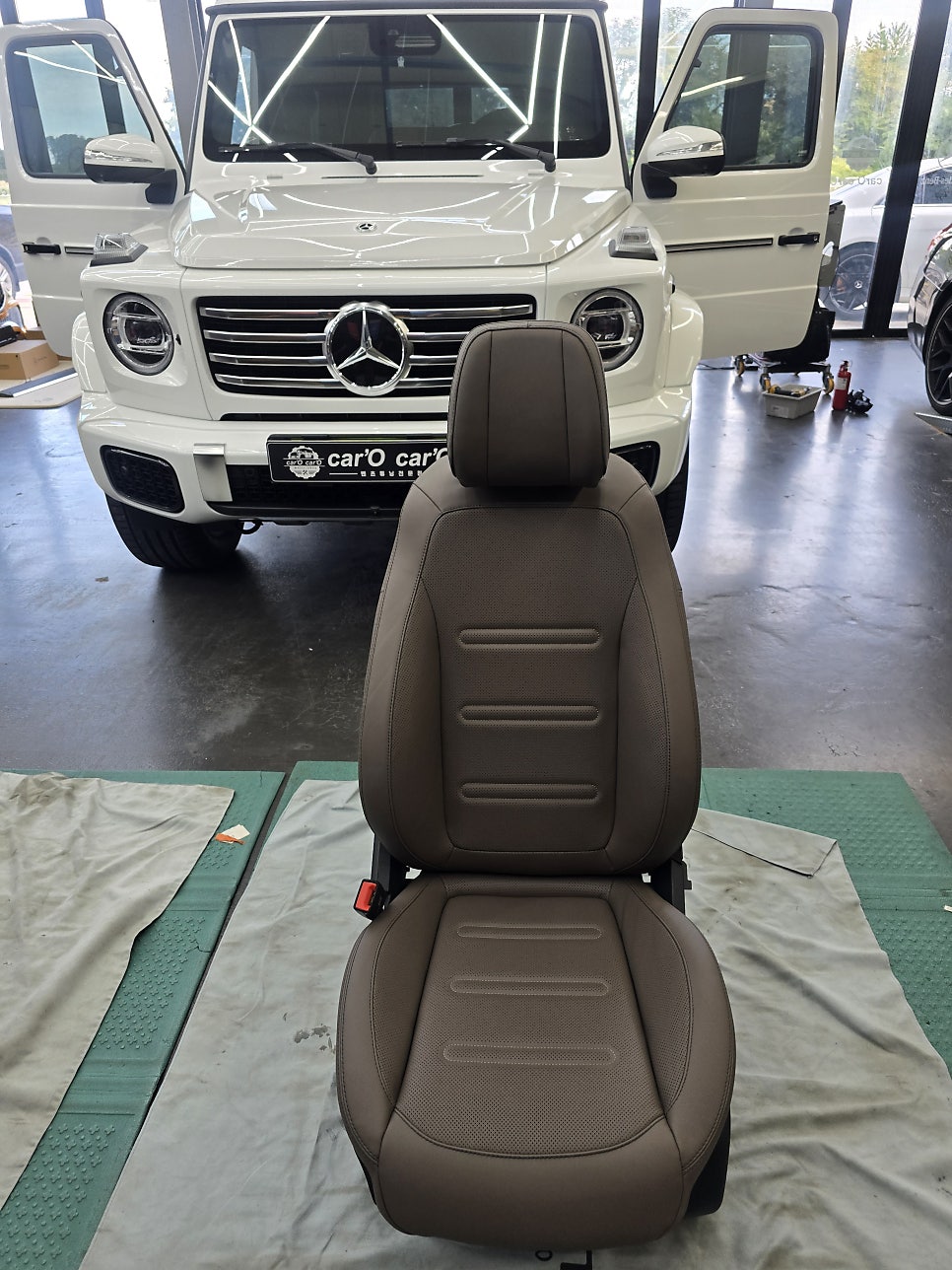광주 벤츠 지바겐 튜닝 ]  벤츠 G450d - 통풍시트