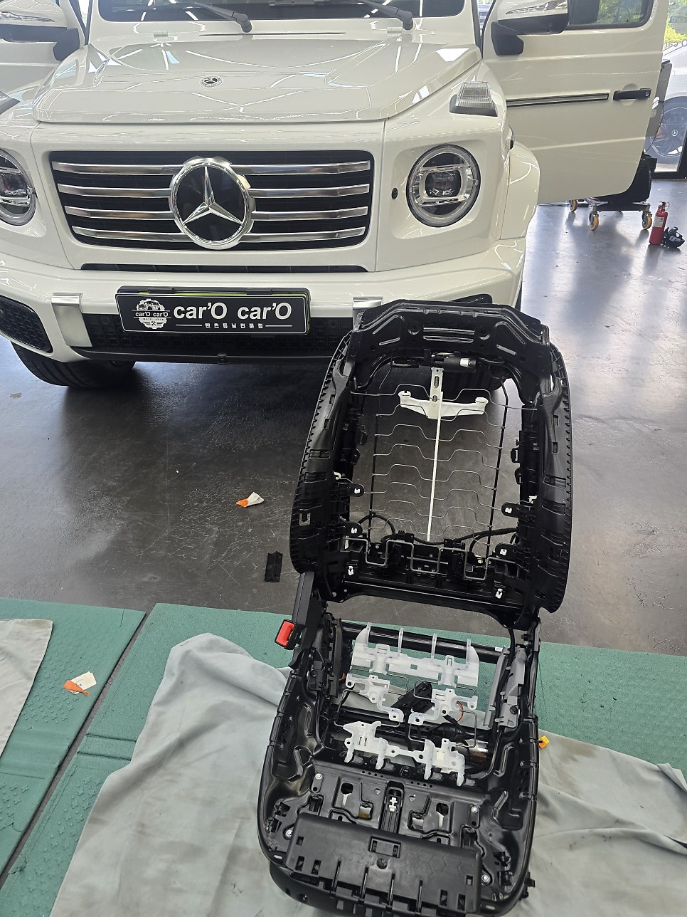 광주 벤츠 지바겐 튜닝 ]  벤츠 G450d - 통풍시트