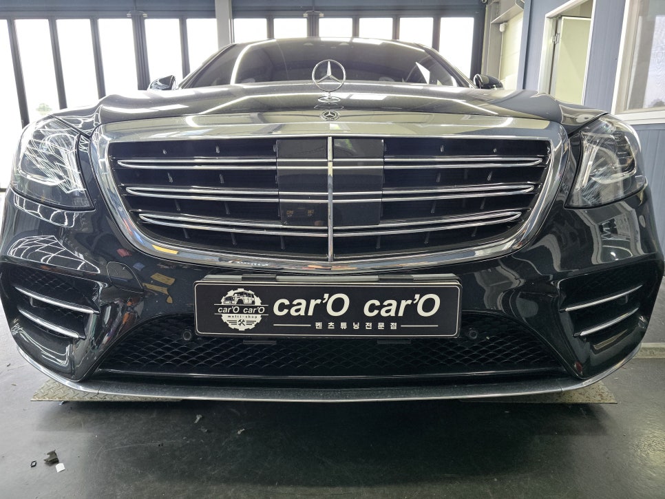광주 카오카오 벤츠레트로핏 전문시공업체 ] 벤츠 s350d - s65 바디킷 교체! 럭셔리 업그레이드 !!