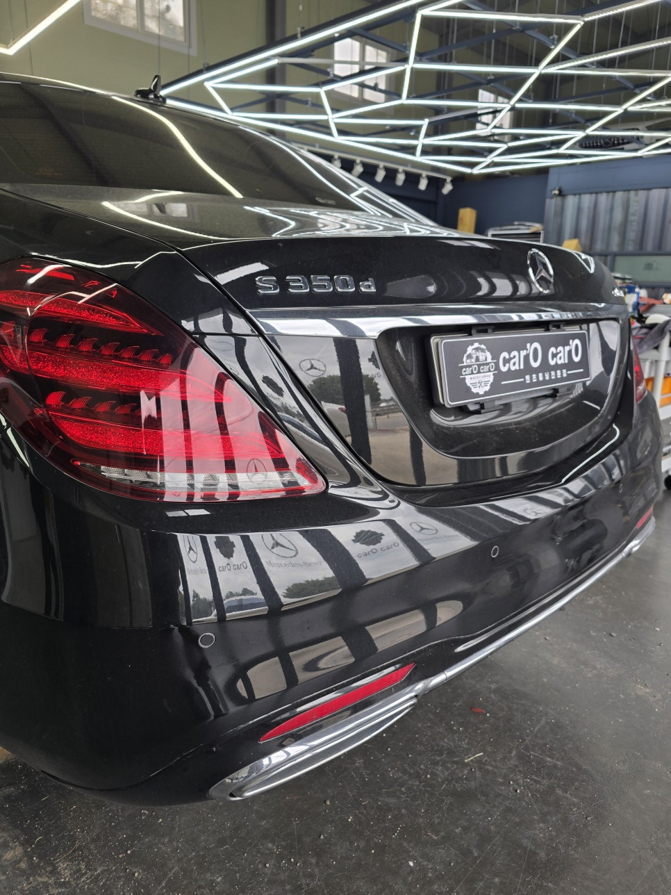 광주 카오카오 벤츠레트로핏 전문시공업체 ] 벤츠 s350d - s65 바디킷 교체! 럭셔리 업그레이드 !!