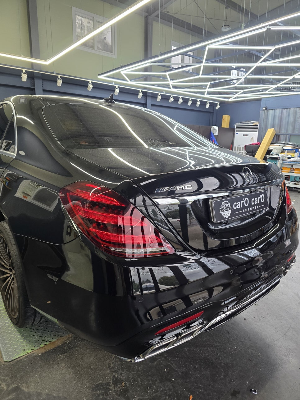 광주 카오카오 벤츠레트로핏 전문시공업체 ] 벤츠 s350d - s65 바디킷 교체! 럭셔리 업그레이드 !!