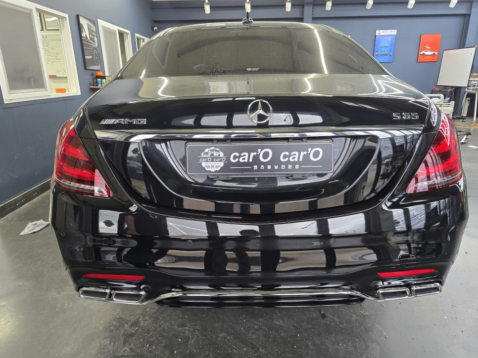 광주 카오카오 벤츠레트로핏 전문시공업체 ] 벤츠 s350d - s65 바디킷 교체! 럭셔리 업그레이드 !!