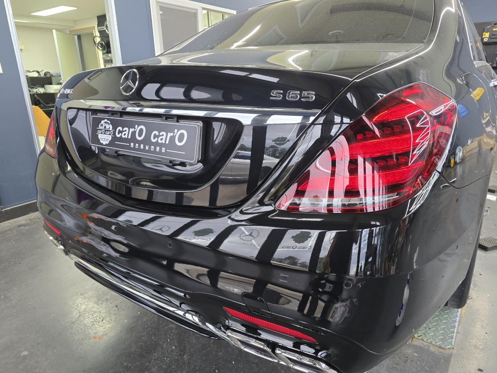 광주 카오카오 벤츠레트로핏 전문시공업체 ] 벤츠 s350d - s65 바디킷 교체! 럭셔리 업그레이드 !!