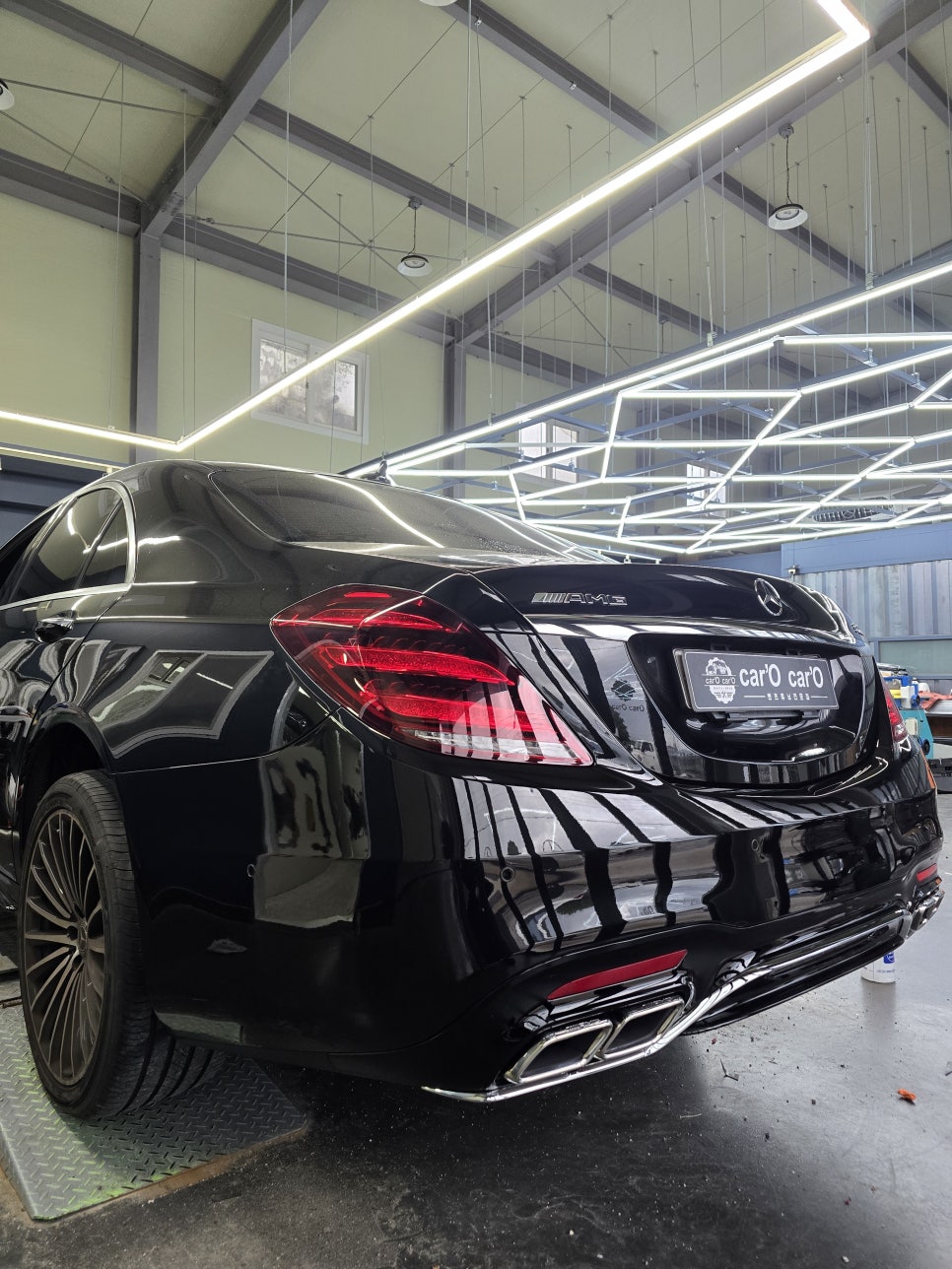 광주 카오카오 벤츠레트로핏 전문시공업체 ] 벤츠 s350d - s65 바디킷 교체! 럭셔리 업그레이드 !!
