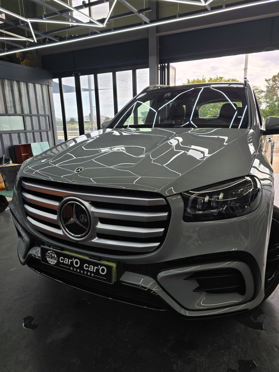 광주 벤츠튜닝샵 ] 벤츠 gls580 - 세로그릴, 실내 피아노트림 교체  " 고급스럽게~~ "