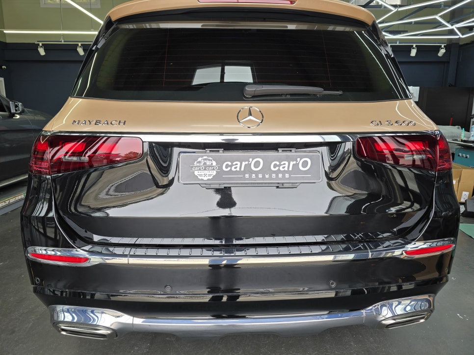 벤츠 gls600 마이바흐 - 페이스리프트 정품 테일램프 교체
