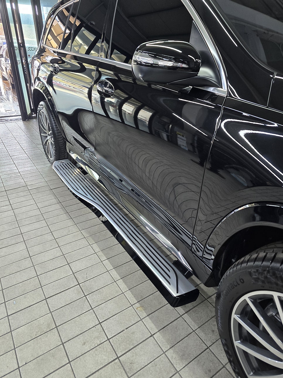 편리한 벤츠생활 카오카오 ] 벤츠 gls450 - 마이바흐 전동발판
