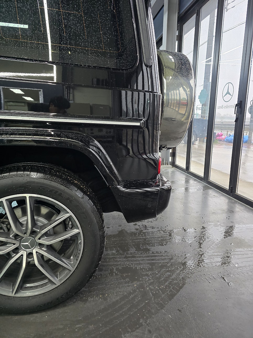 벤츠 G450d - 전동 사이드 스텝, 머드가드   " 지바겐을 위한 필수 시공 "