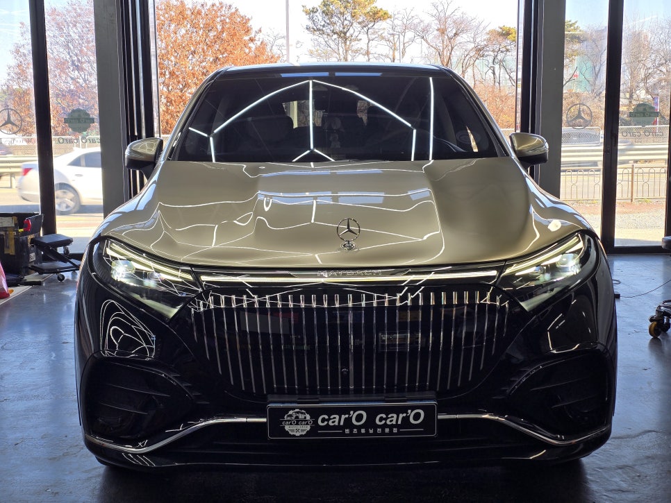 광주 벤츠레트로핏 / 전문튜닝샵 ] 벤츠 eqs suv  마이바흐 - 데이라이트 램프