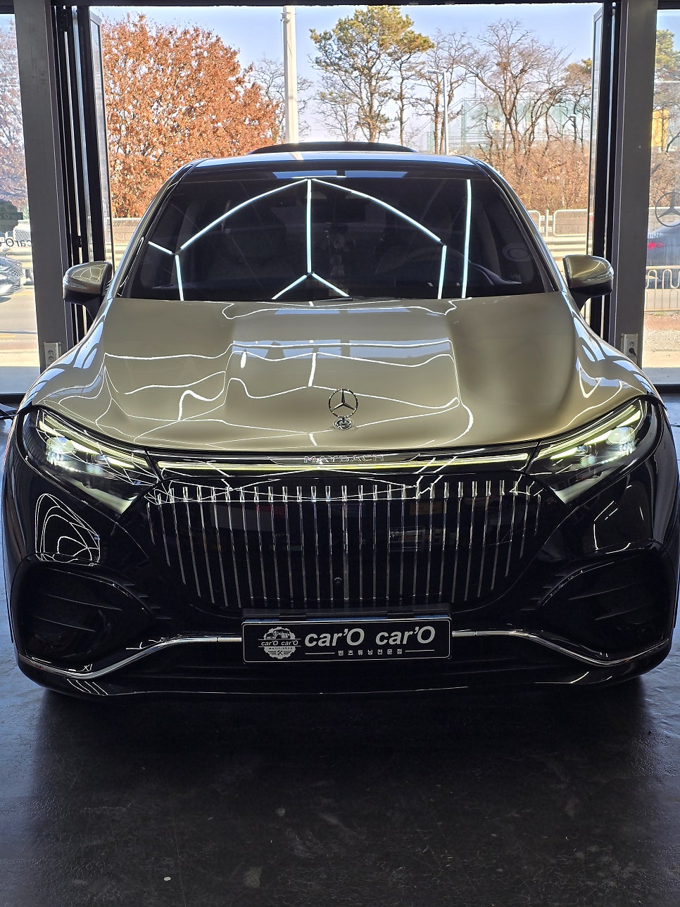 광주 벤츠레트로핏 / 전문튜닝샵 ] 벤츠 eqs suv  마이바흐 - 데이라이트 램프