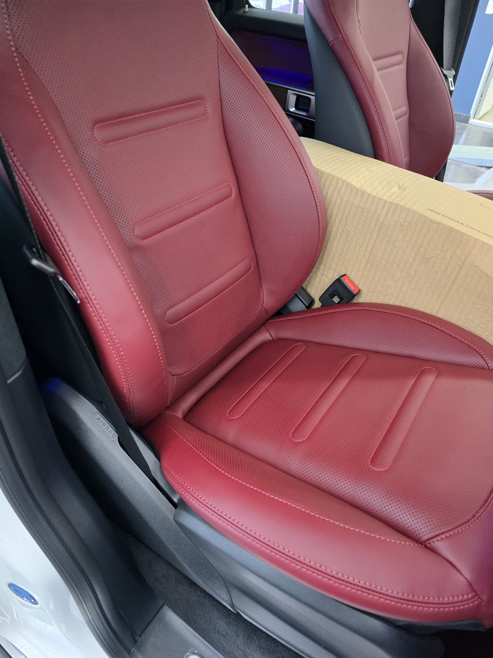 광주 최고 벤츠 튜닝샵. 카오카오 ] 벤츠 g450d - 통풍 시트  " 4계절 유용한 통풍시트 "