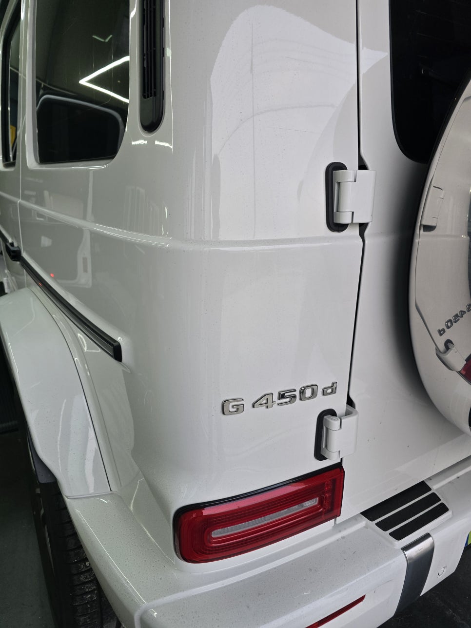 벤츠 g450d - 컬러 안전벨트  " 크림 베이지로 산뜻하게~~ "