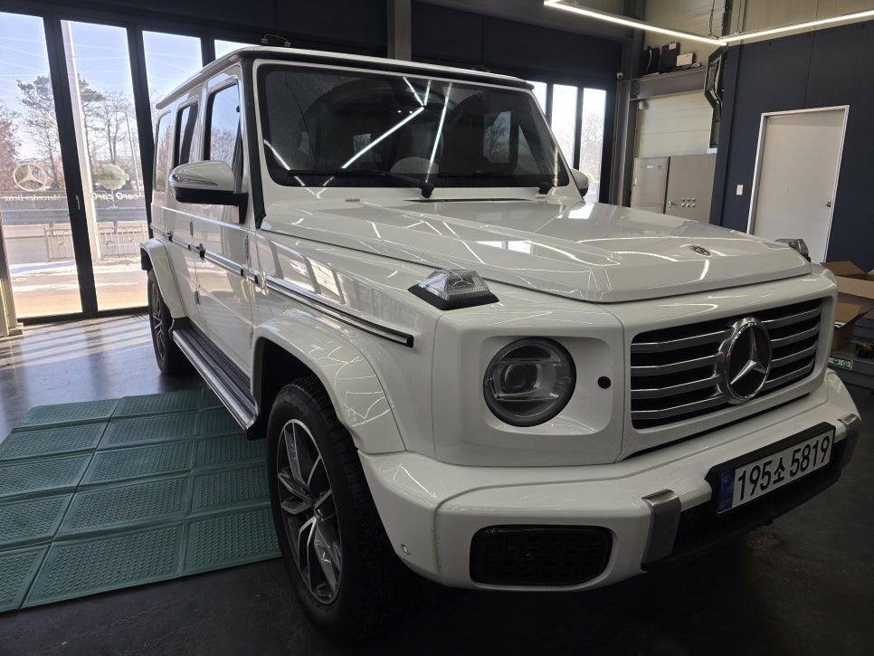 벤츠 지바겐 튜닝 전문샵. 광주 카오카오 ] 벤츠 g450d - 전동 사이드 스텝