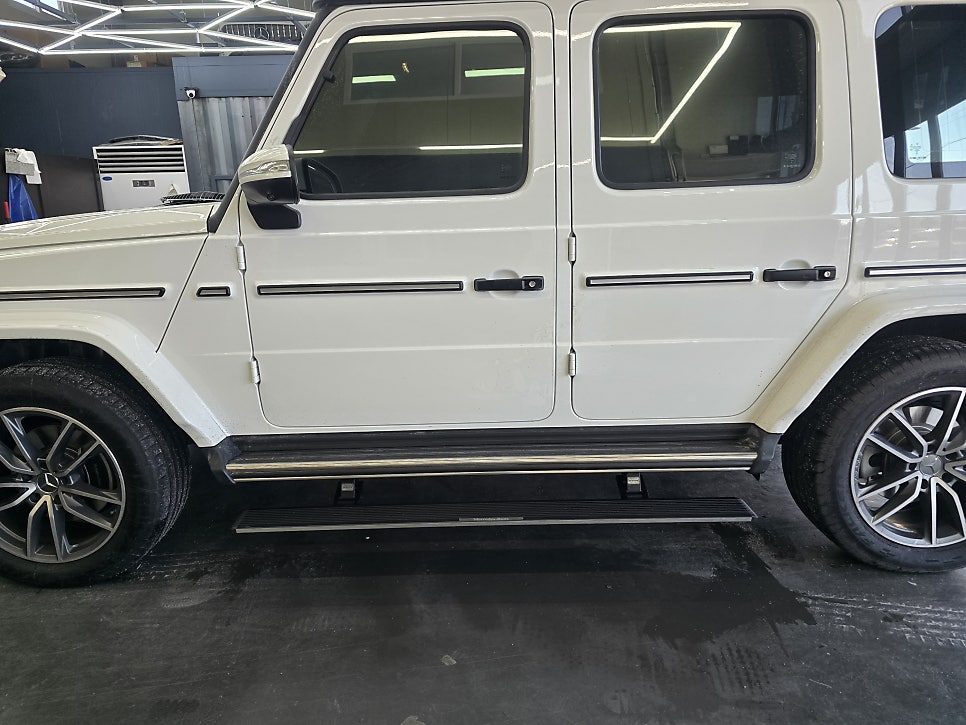 벤츠 지바겐 튜닝 전문샵. 광주 카오카오 ] 벤츠 g450d - 전동 사이드 스텝