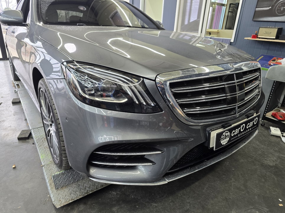 광주 벤츠S클래스 바디킷 ]  벤츠 w222 - 후기형 65amg 바디킷 드레스업   " 만족도 최상의 바디킷 "