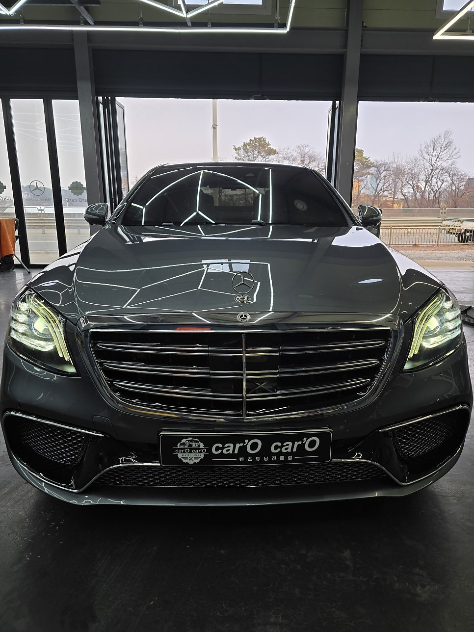광주 벤츠S클래스 바디킷 ]  벤츠 w222 - 후기형 65amg 바디킷 드레스업   " 만족도 최상의 바디킷 "