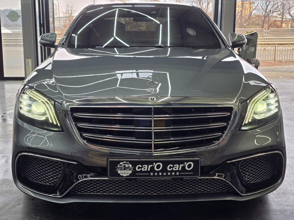 광주 벤츠S클래스 바디킷 ]  벤츠 w222 - 후기형 65amg 바디킷 드레스업   " 만족도 최상의 바디킷 "