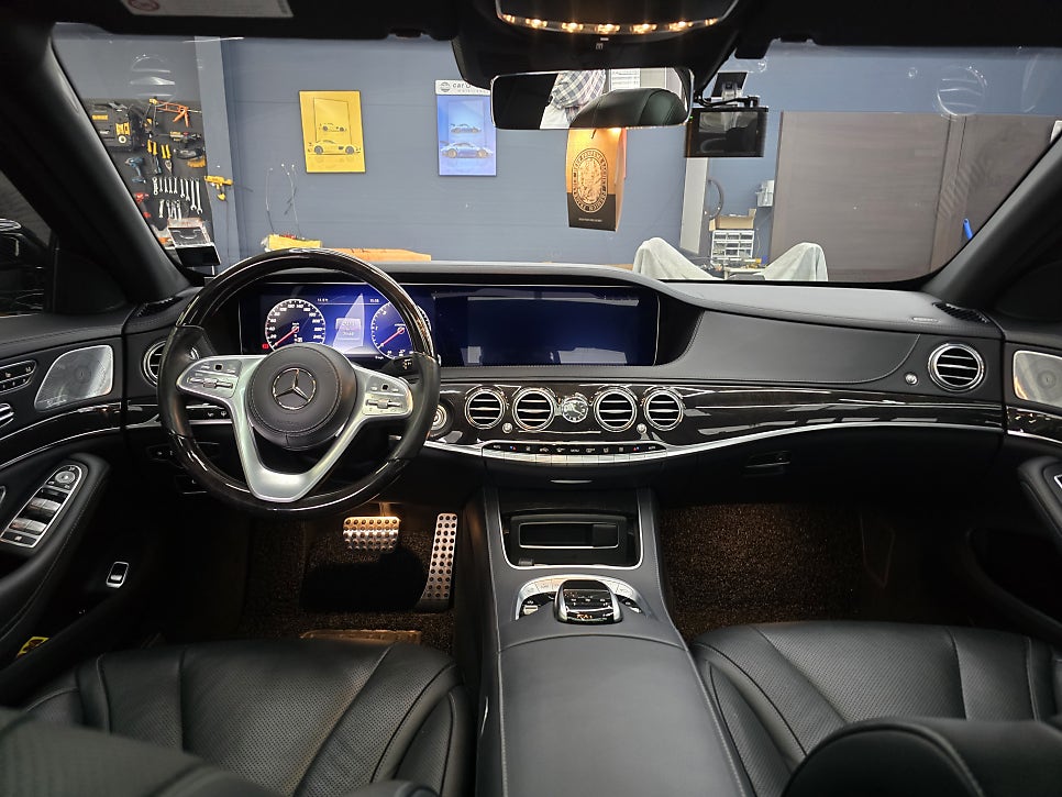 광주 벤츠 튜닝 전문샵 ] 벤츠 W222 s350d - 송풍구 엠비언트  " 만족도 1위 "