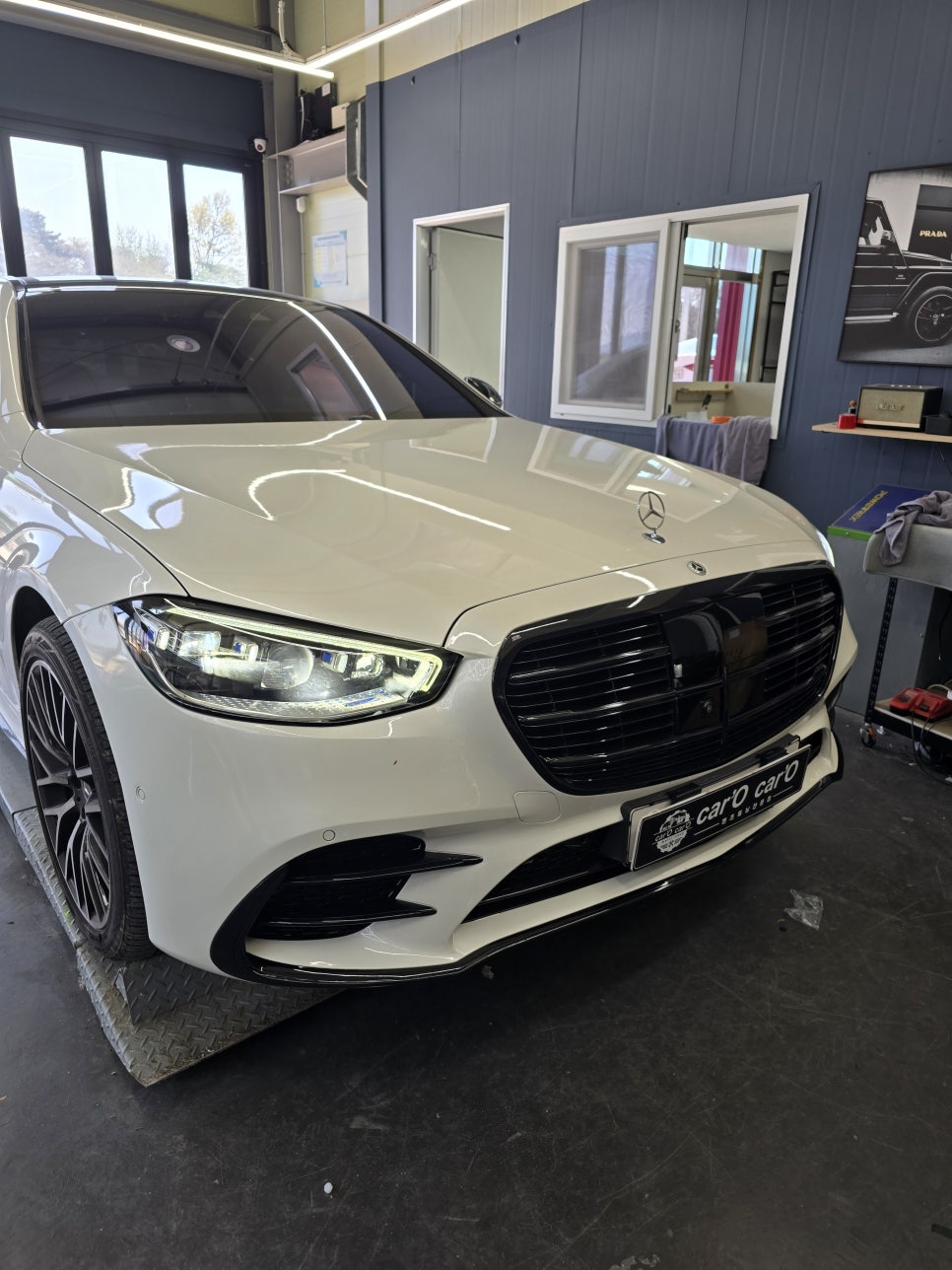 벤츠 w223 - s63 바디킷 튜닝  " 프론트,리어범퍼,사이드스커트 "