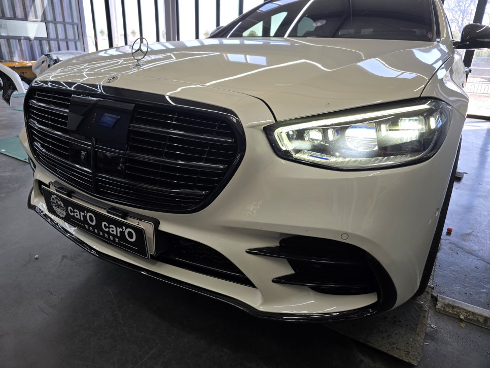 벤츠 w223 - s63 바디킷 튜닝  " 프론트,리어범퍼,사이드스커트 "
