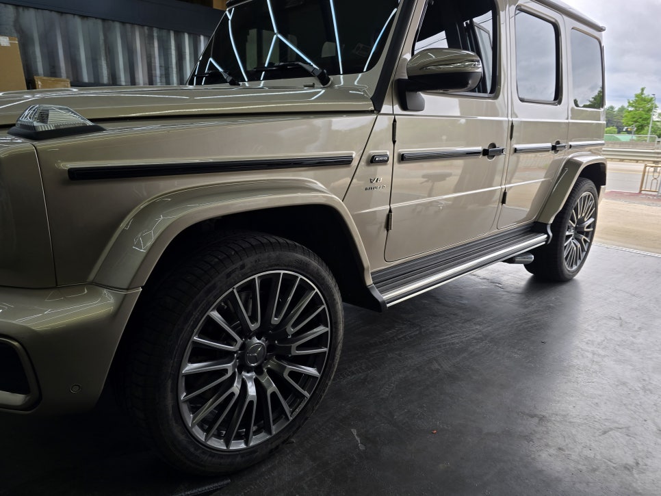 광주 G바겐 튜닝전문샵 카오카오 ] 벤츠 G63amg - 전동 사이드스텝