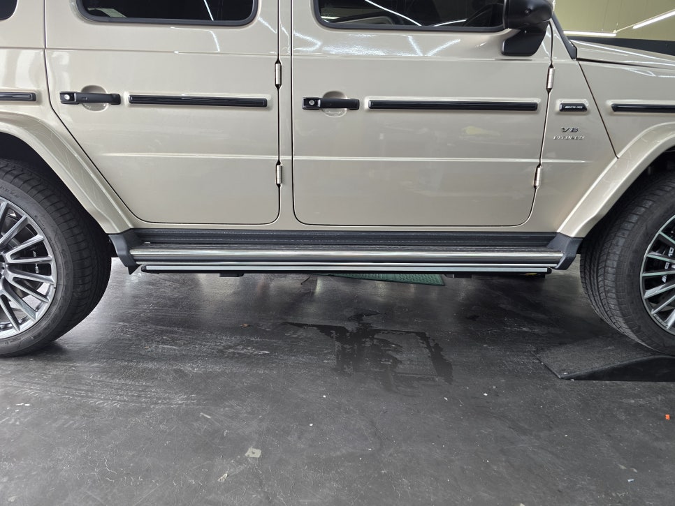 광주 G바겐 튜닝전문샵 카오카오 ] 벤츠 G63amg - 전동 사이드스텝
