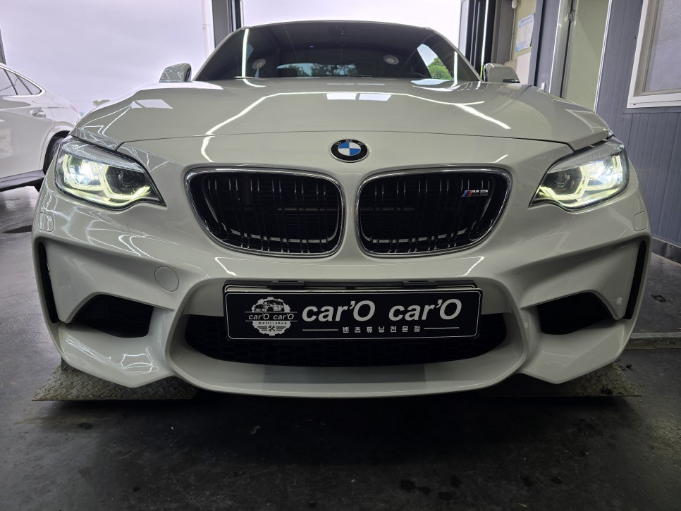 광주 수입차 전문 튜닝샵 카오카오 ]  BMW F87 - M2  컴페티션 룩 프론트 범퍼