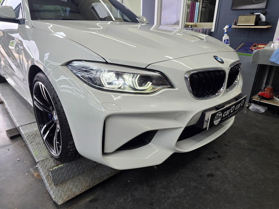 광주 수입차 전문 튜닝샵 카오카오 ]  BMW F87 - M2  컴페티션 룩 프론트 범퍼