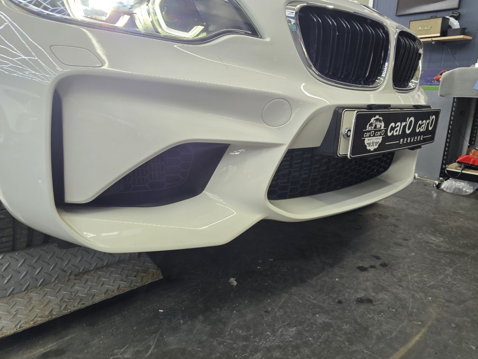 광주 수입차 전문 튜닝샵 카오카오 ]  BMW F87 - M2  컴페티션 룩 프론트 범퍼