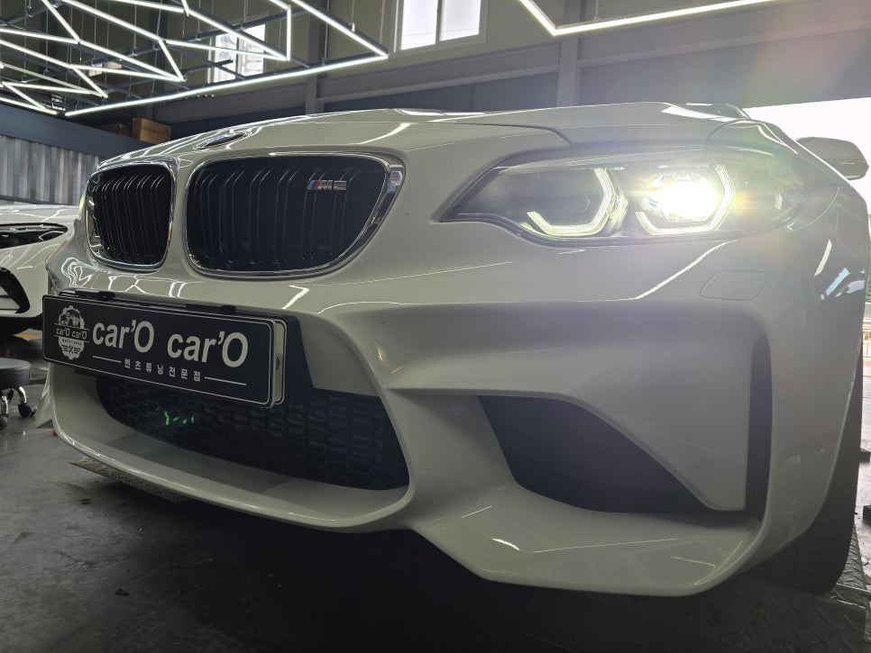 광주 수입차 전문 튜닝샵 카오카오 ]  BMW F87 - M2  컴페티션 룩 프론트 범퍼