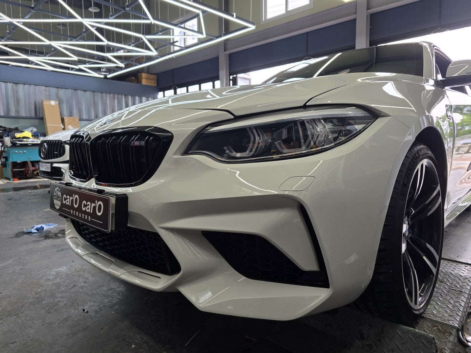 광주 수입차 전문 튜닝샵 카오카오 ]  BMW F87 - M2  컴페티션 룩 프론트 범퍼