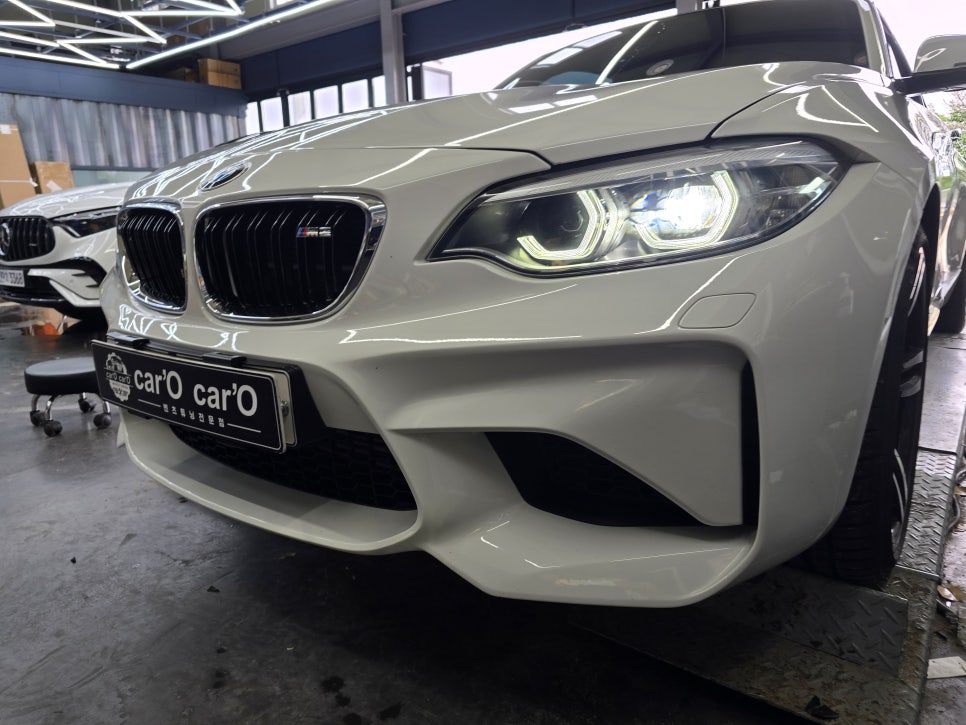 광주 수입차 전문 튜닝샵 카오카오 ]  BMW F87 - M2  컴페티션 룩 프론트 범퍼