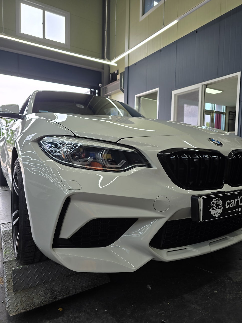 광주 수입차 전문 튜닝샵 카오카오 ]  BMW F87 - M2  컴페티션 룩 프론트 범퍼