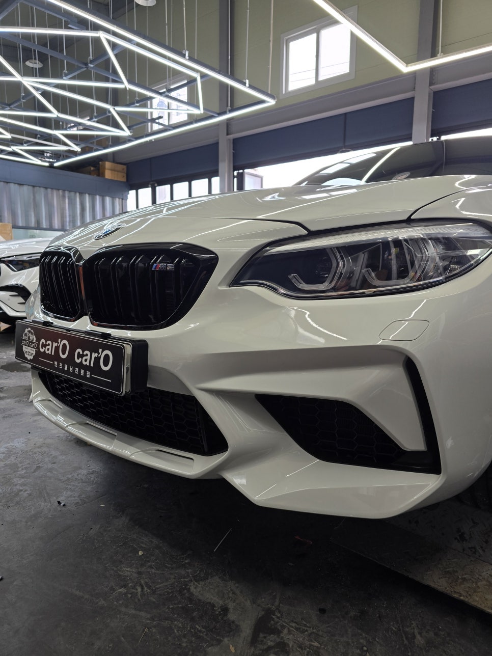 광주 수입차 전문 튜닝샵 카오카오 ]  BMW F87 - M2  컴페티션 룩 프론트 범퍼
