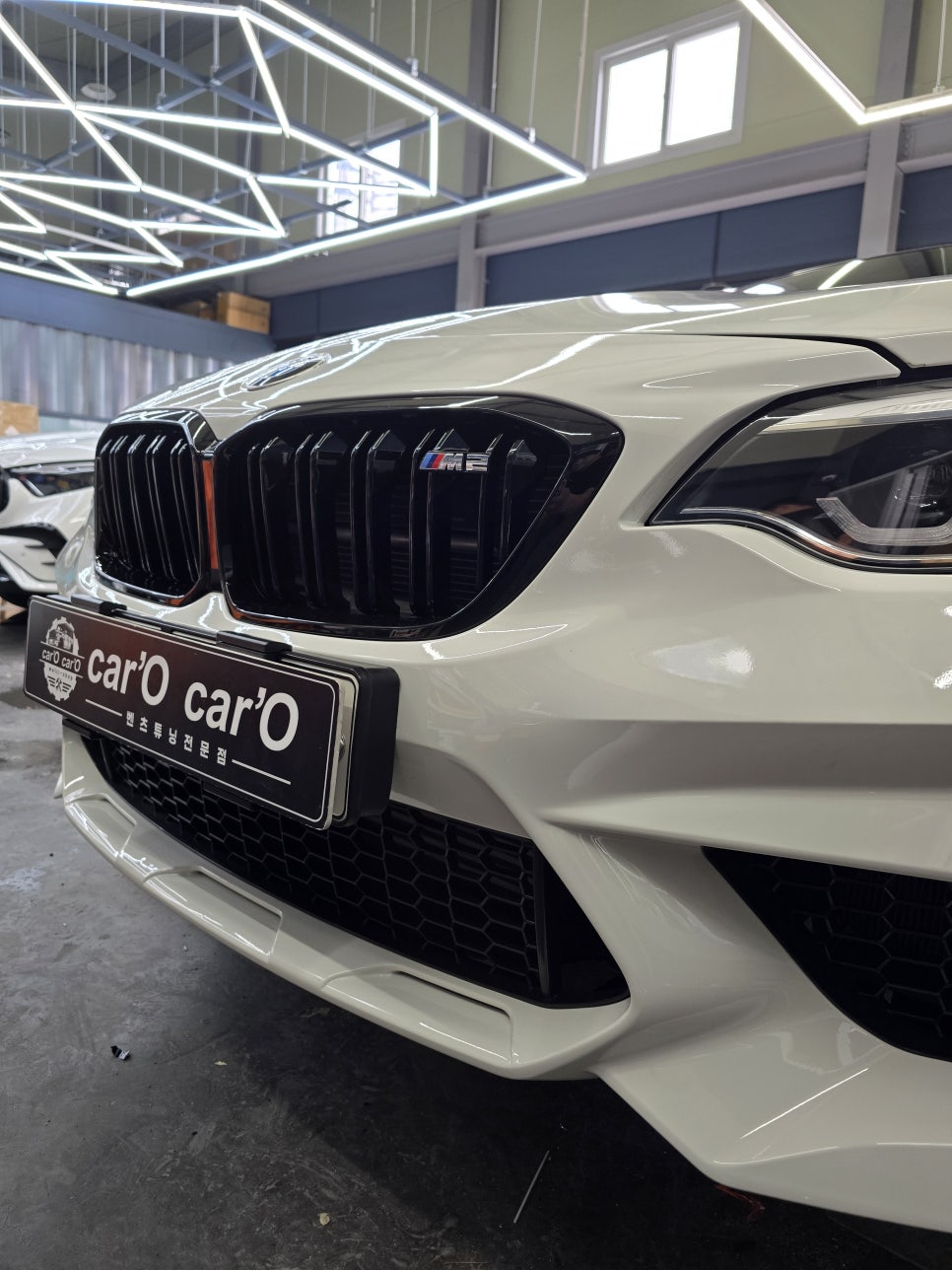 광주 수입차 전문 튜닝샵 카오카오 ]  BMW F87 - M2  컴페티션 룩 프론트 범퍼