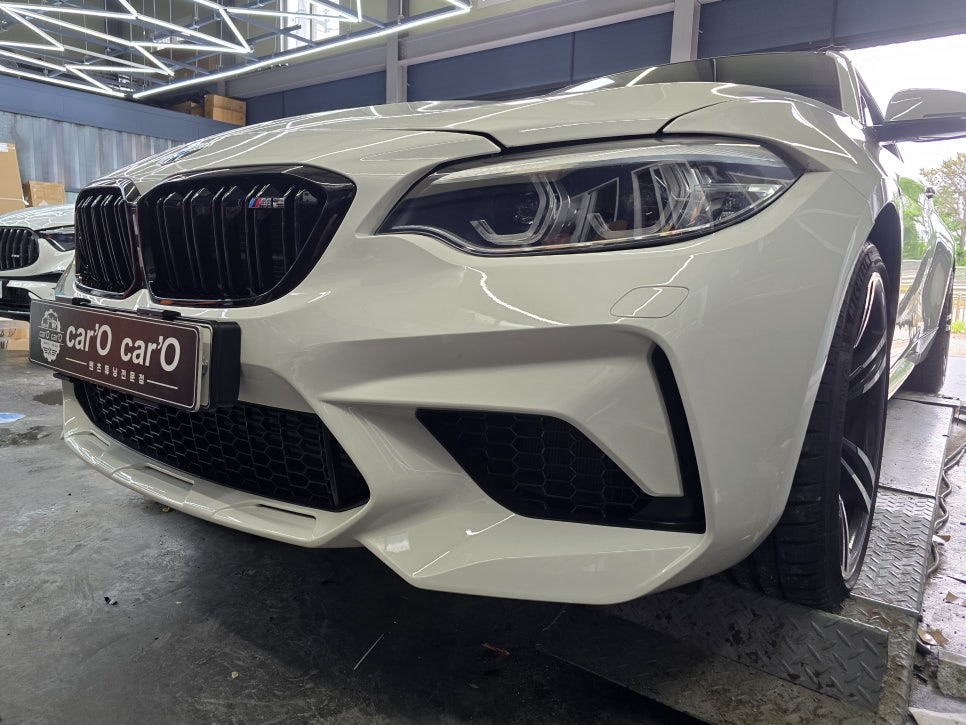 광주 수입차 전문 튜닝샵 카오카오 ]  BMW F87 - M2  컴페티션 룩 프론트 범퍼