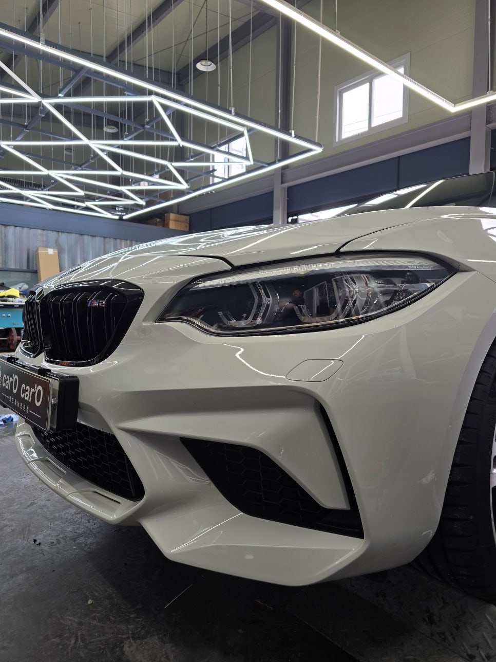 광주 수입차 전문 튜닝샵 카오카오 ]  BMW F87 - M2  컴페티션 룩 프론트 범퍼